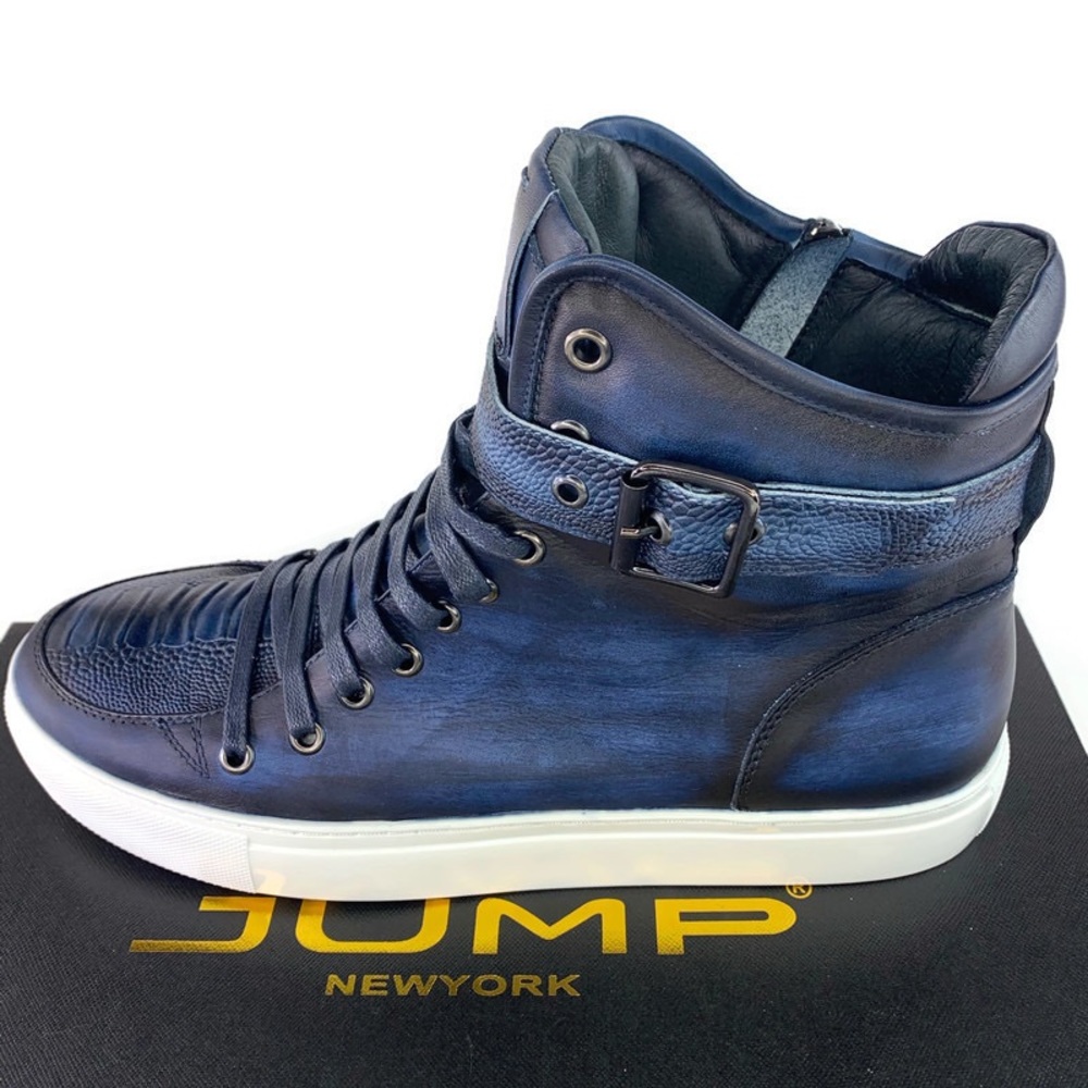 Jump NEWYORK Sullivan-0 Black High-Top Sneaker